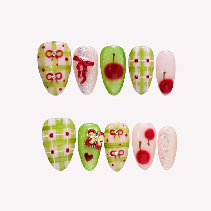 Sugarplum Press-On Nails