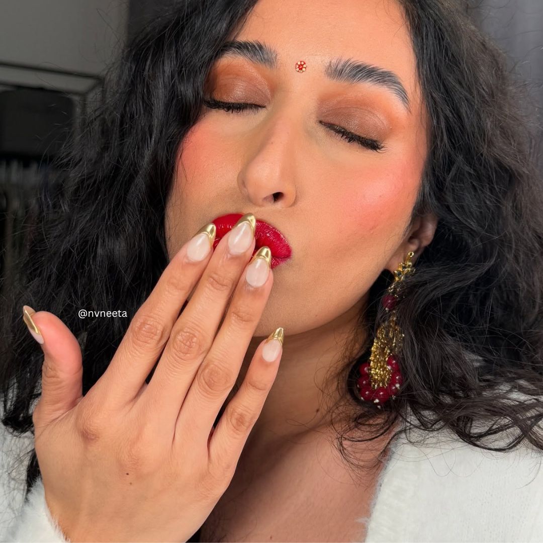 24k – Almond Press On Nails