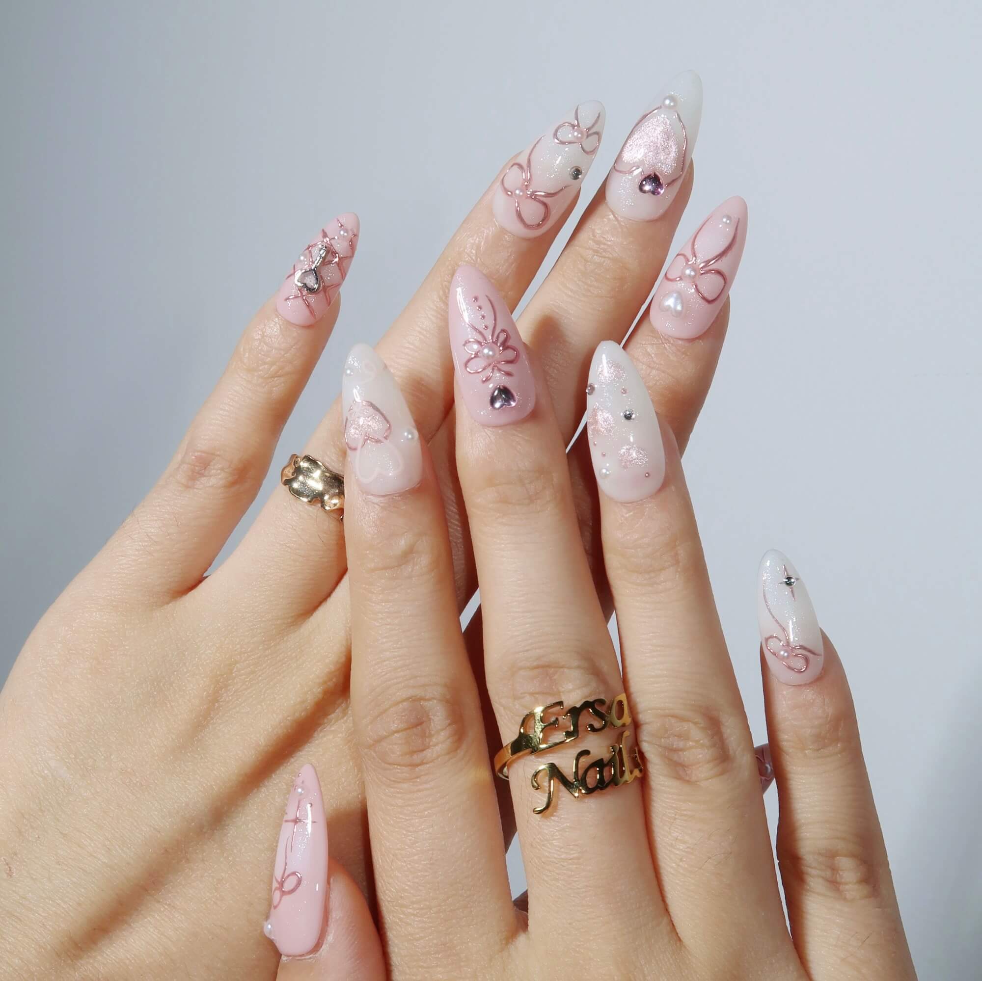 Adorable – Almond Press On Nails