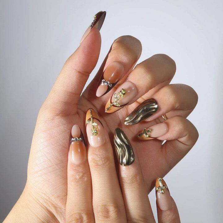 All Too Well – Almond Press On Nails