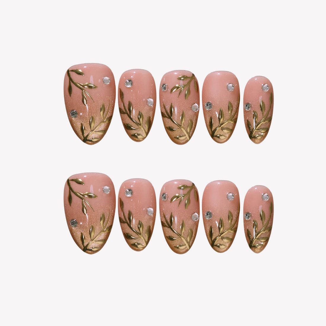 Blissful Radiance Press-On Nails