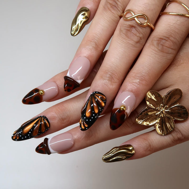Butterfly Eclosion Press-On Nails