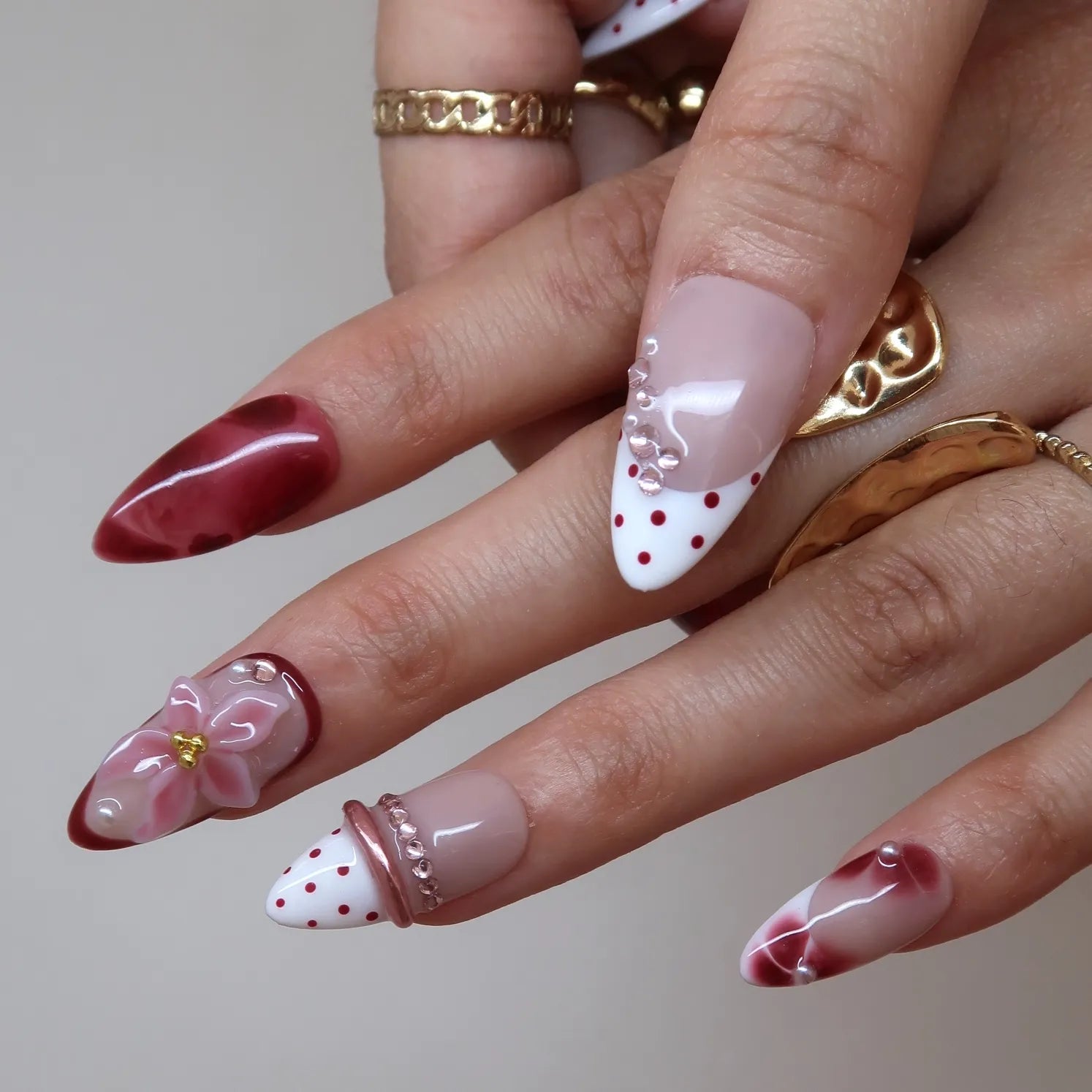Candy Blossom Press-On Nails