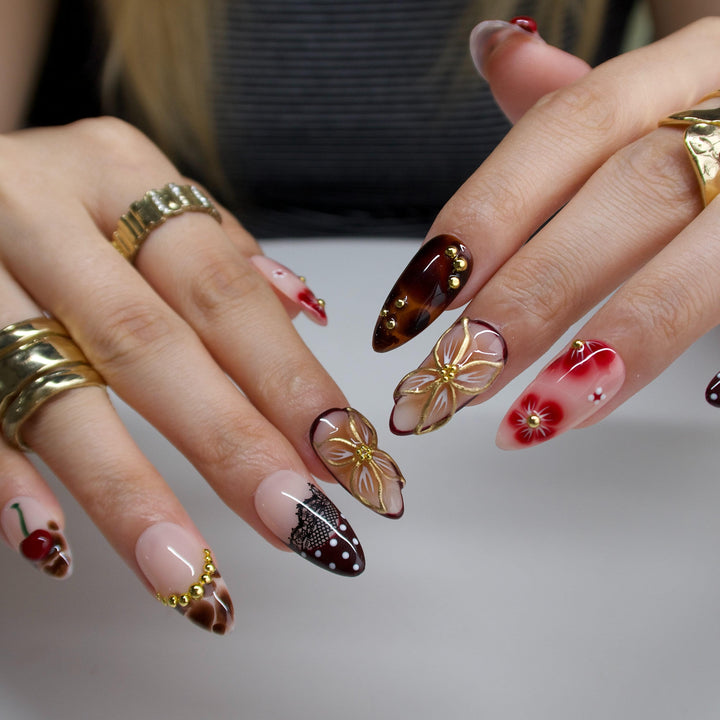 Cherry Bullet Cherry Press On Nails