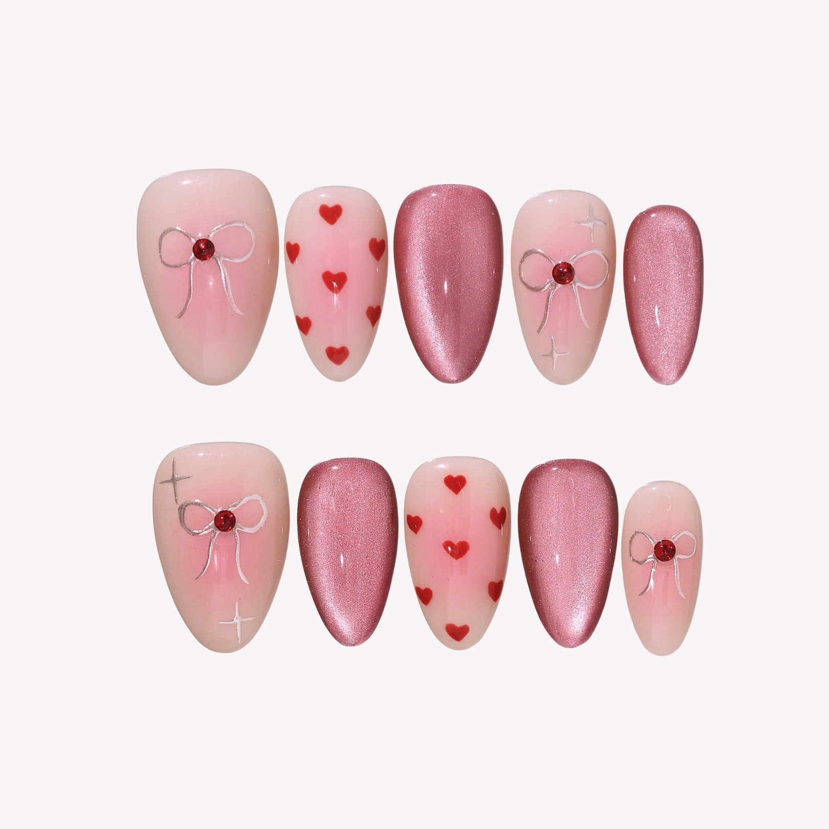 Cupid's Gift Press-On Nails