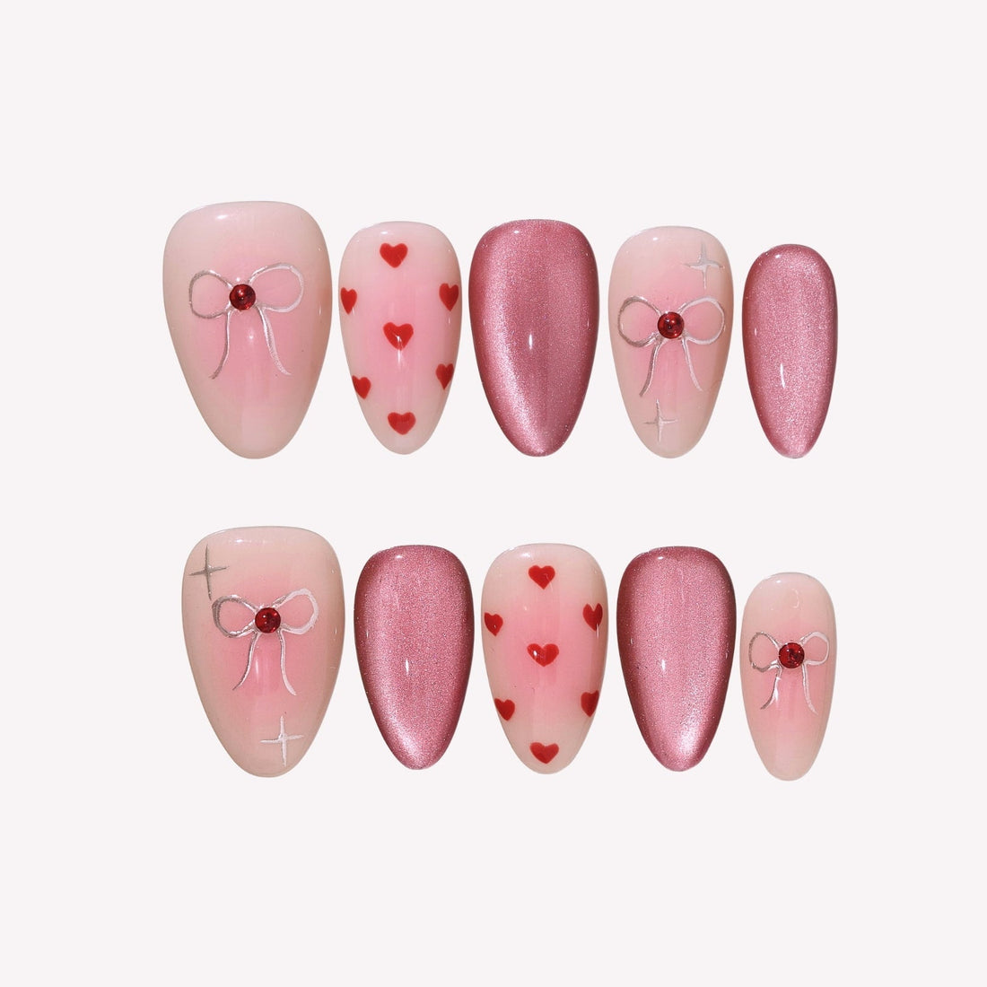 Cupid's Gift Press-On Nails