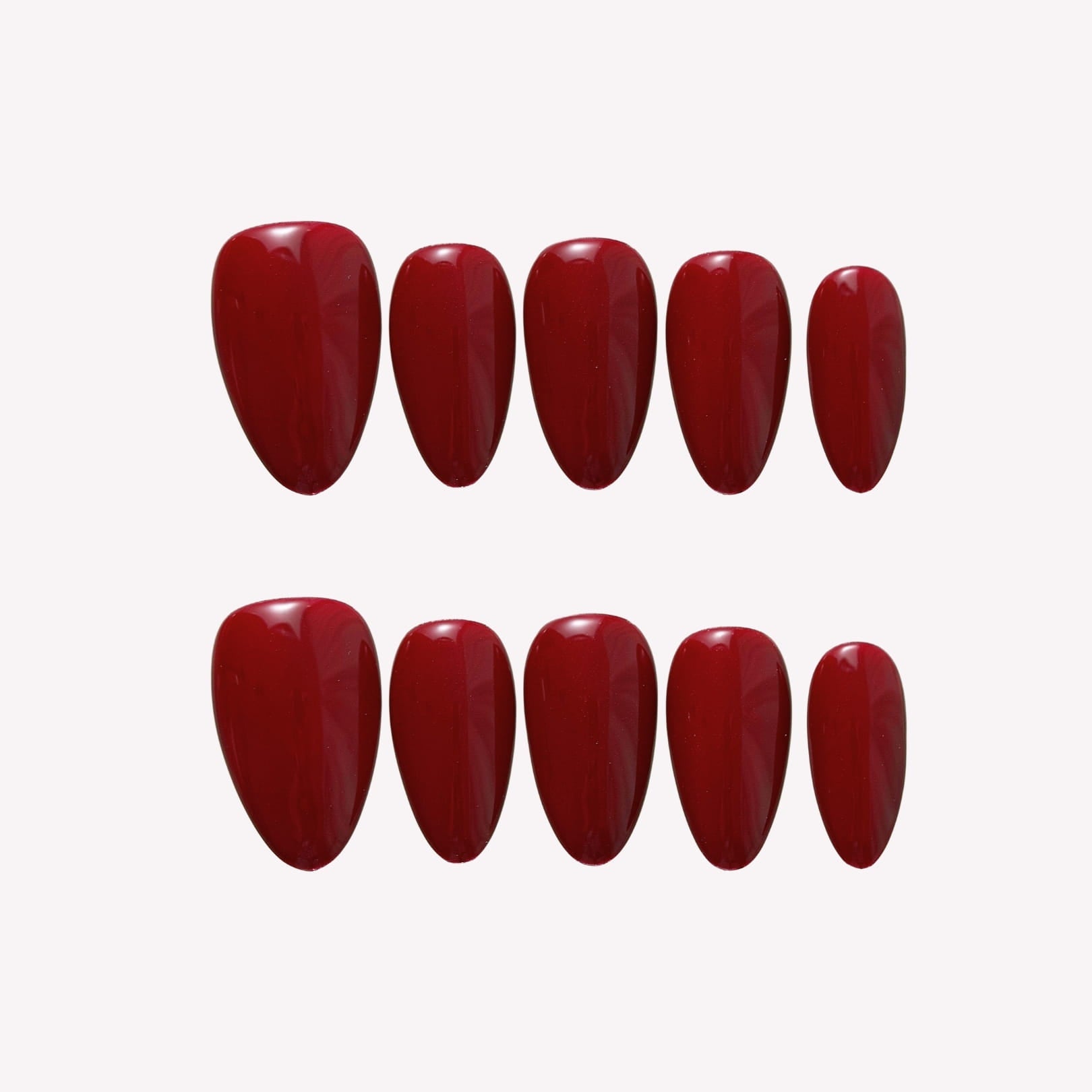 Deep Cranberry Press-On Nails