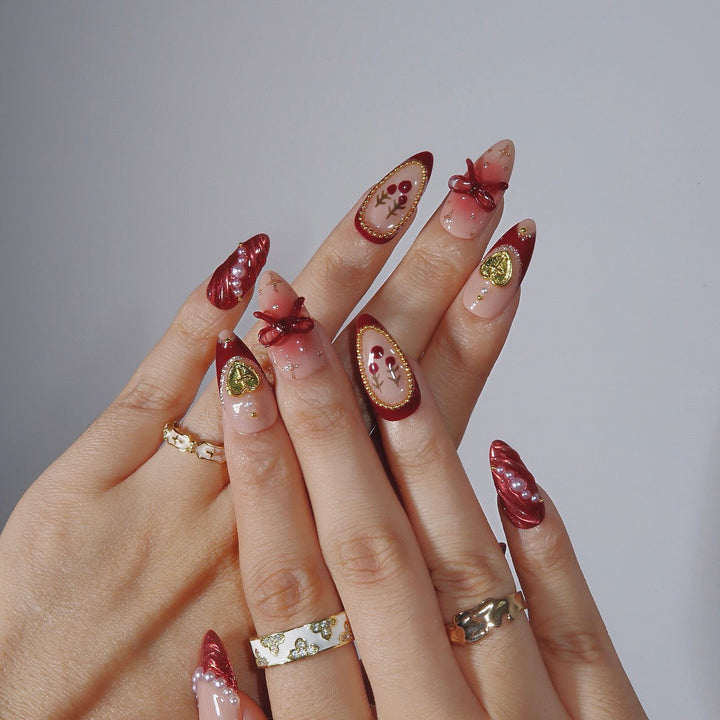 Eternal Eve – Almond Press On Nails