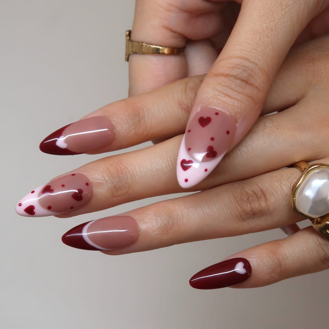 Falling For You Press-On Nails