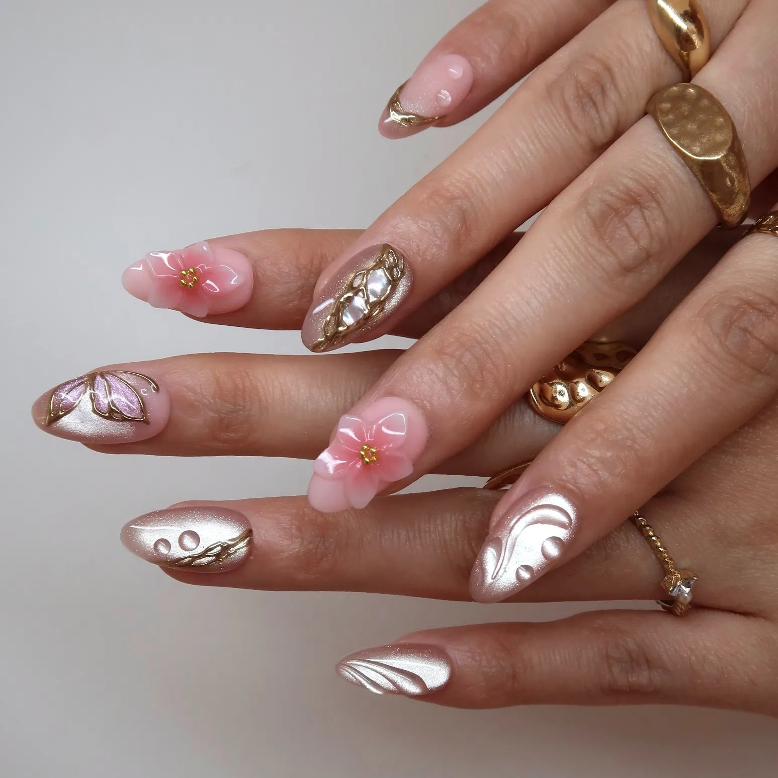Floral Euphoria Press-On Nails