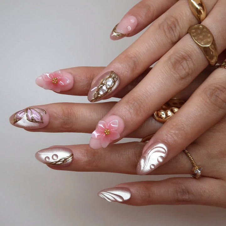 Floral Euphoria Press-On Nails