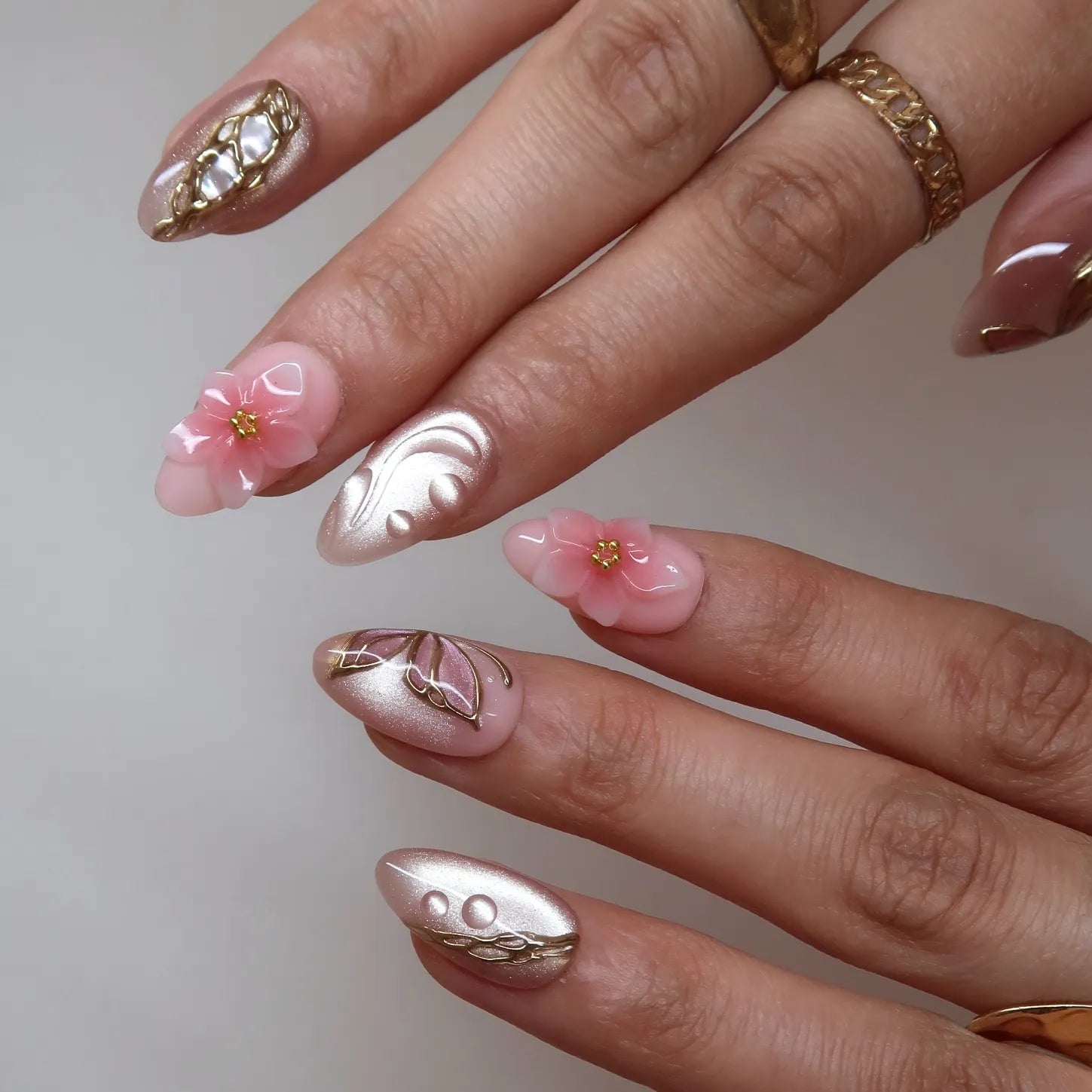 Floral Euphoria Press-On Nails