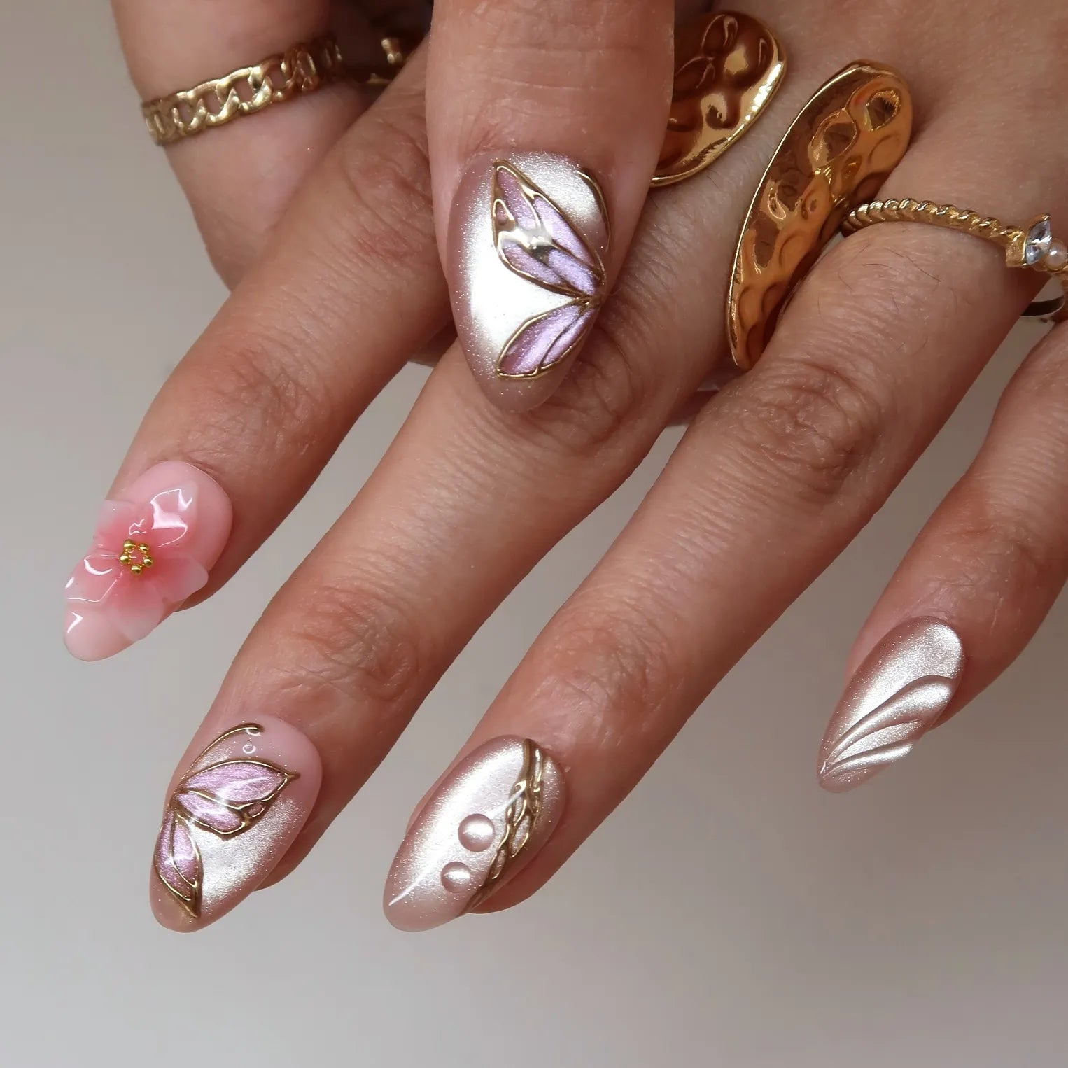 Floral Euphoria Press-On Nails