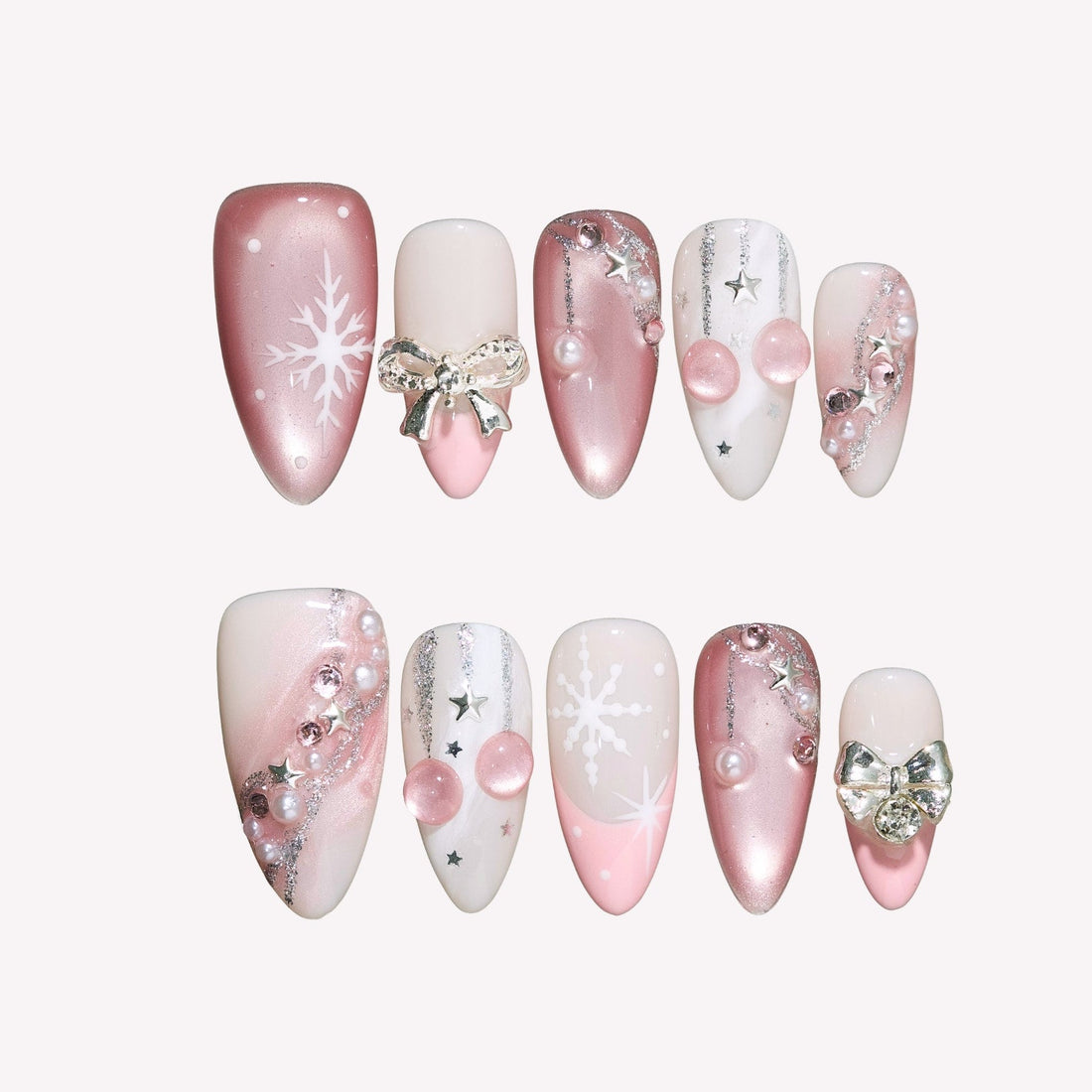 Frosty Delights Press-On Nails