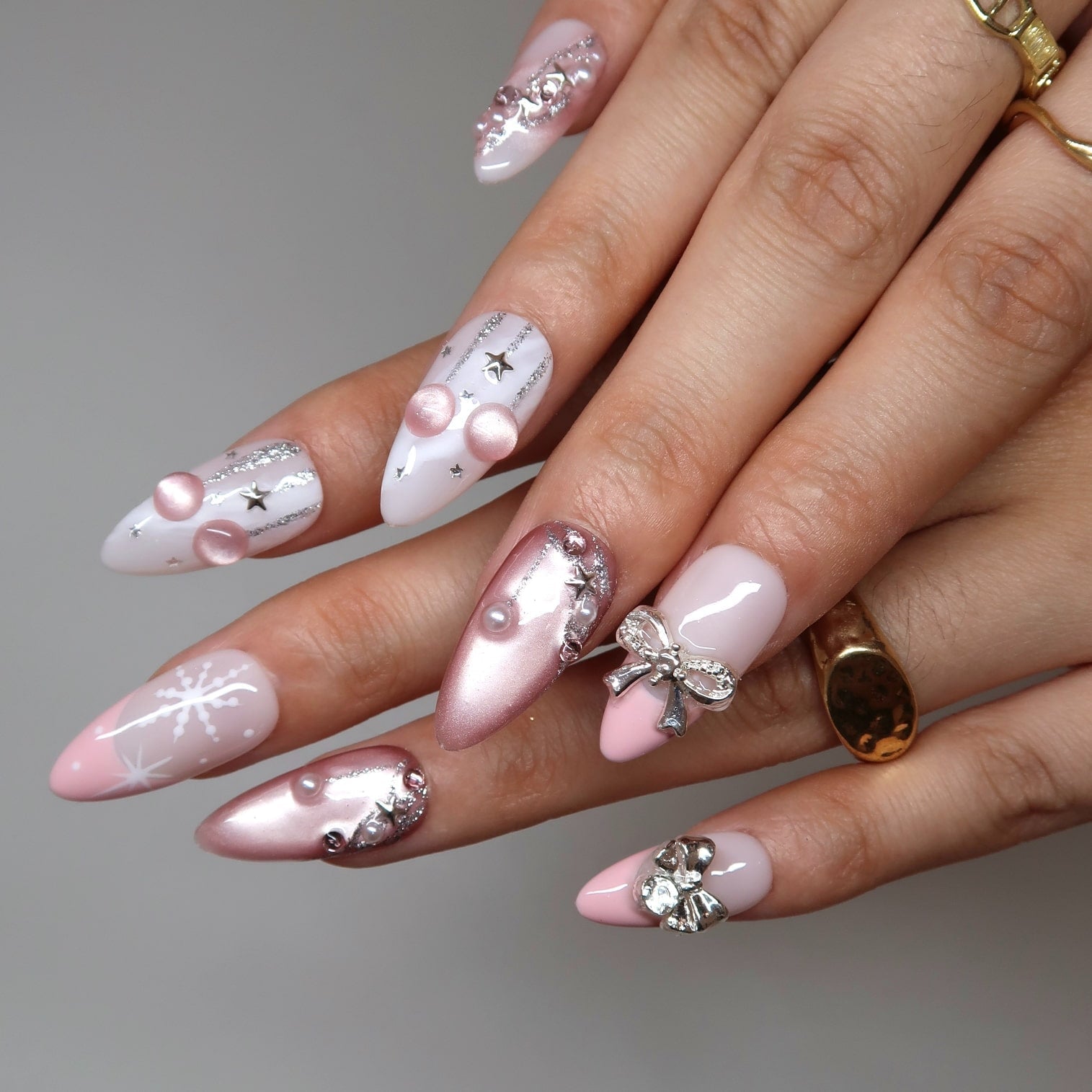 Frosty Delights Press-On Nails