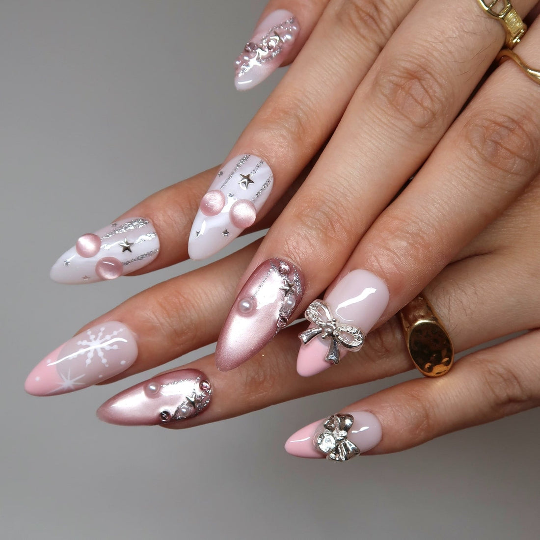 Frosty Delights Press-On Nails