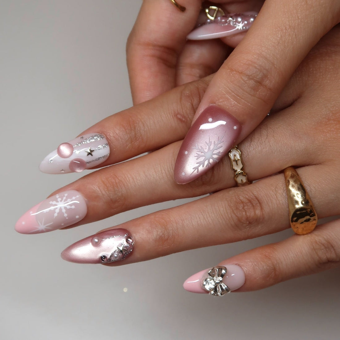 Frosty Delights Press-On Nails