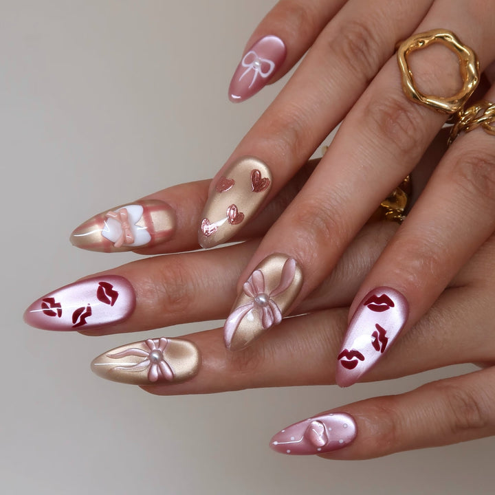Heartfelt Press-On Nails