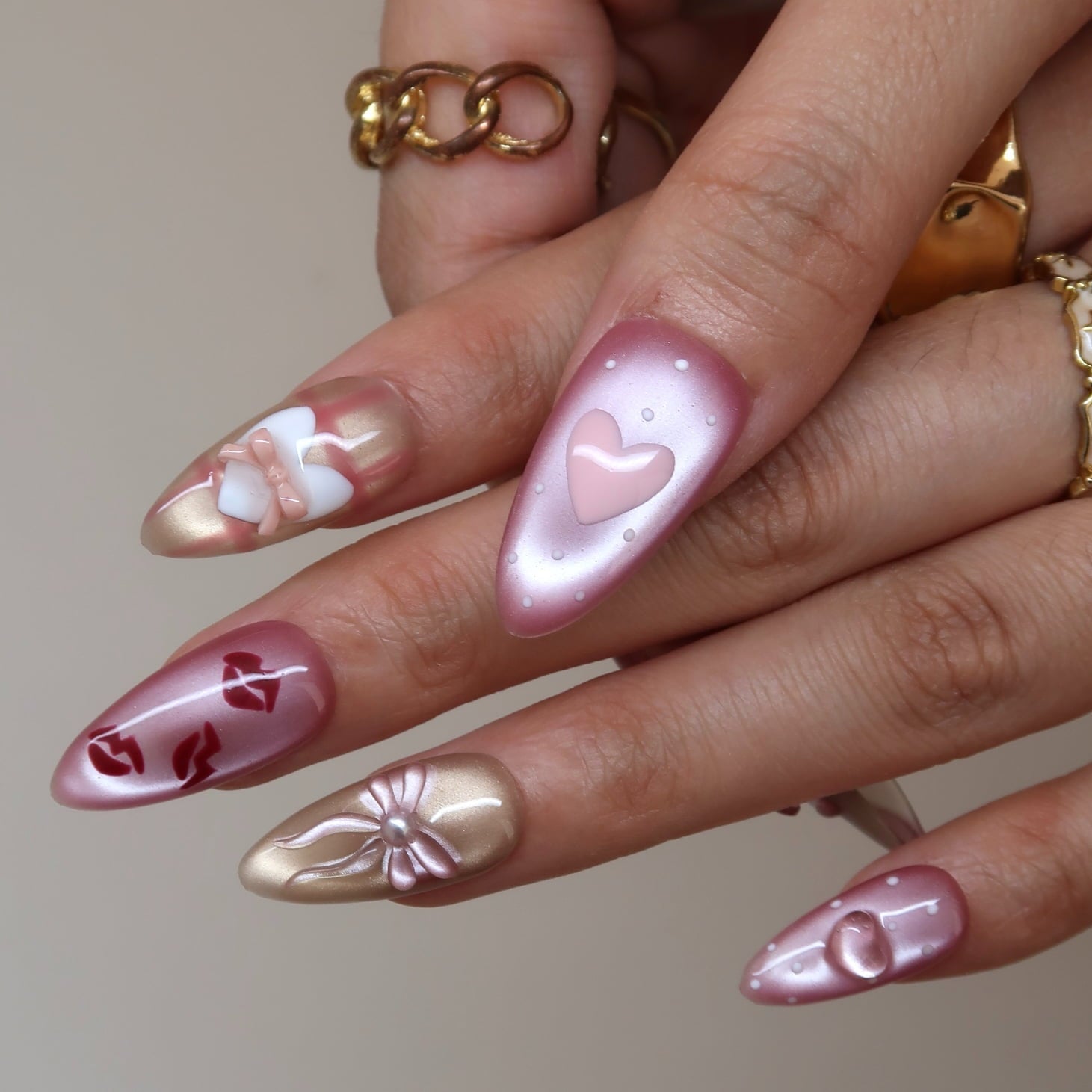 Heartfelt Press-On Nails