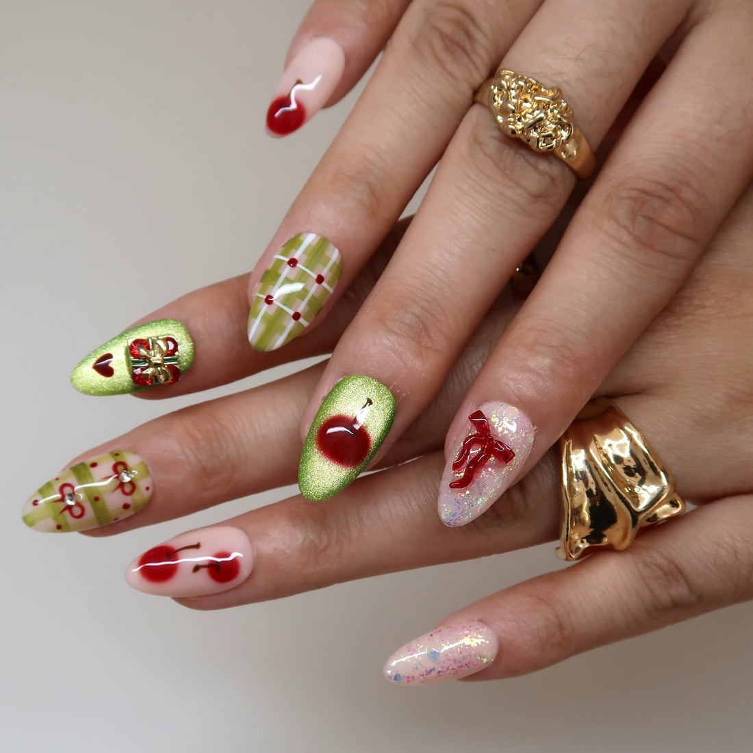 Sugarplum Press-On Nails