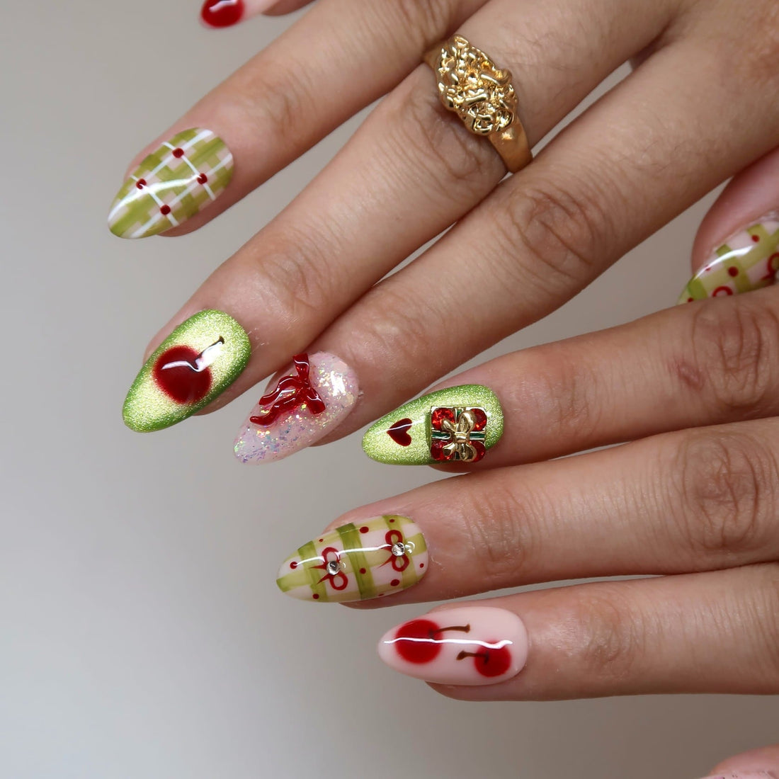 Sugarplum Press-On Nails