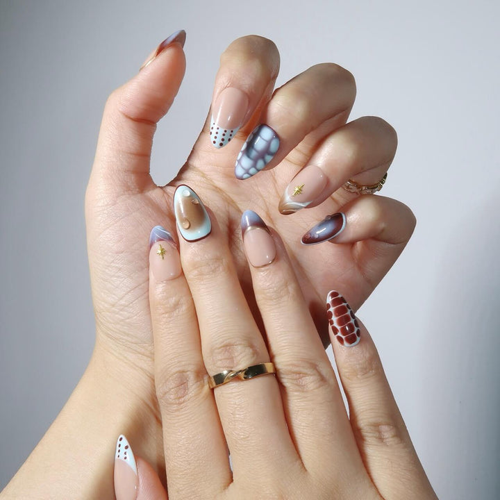Irresistible Almond Press On Nails – Reusable Salon Quality Nail Set