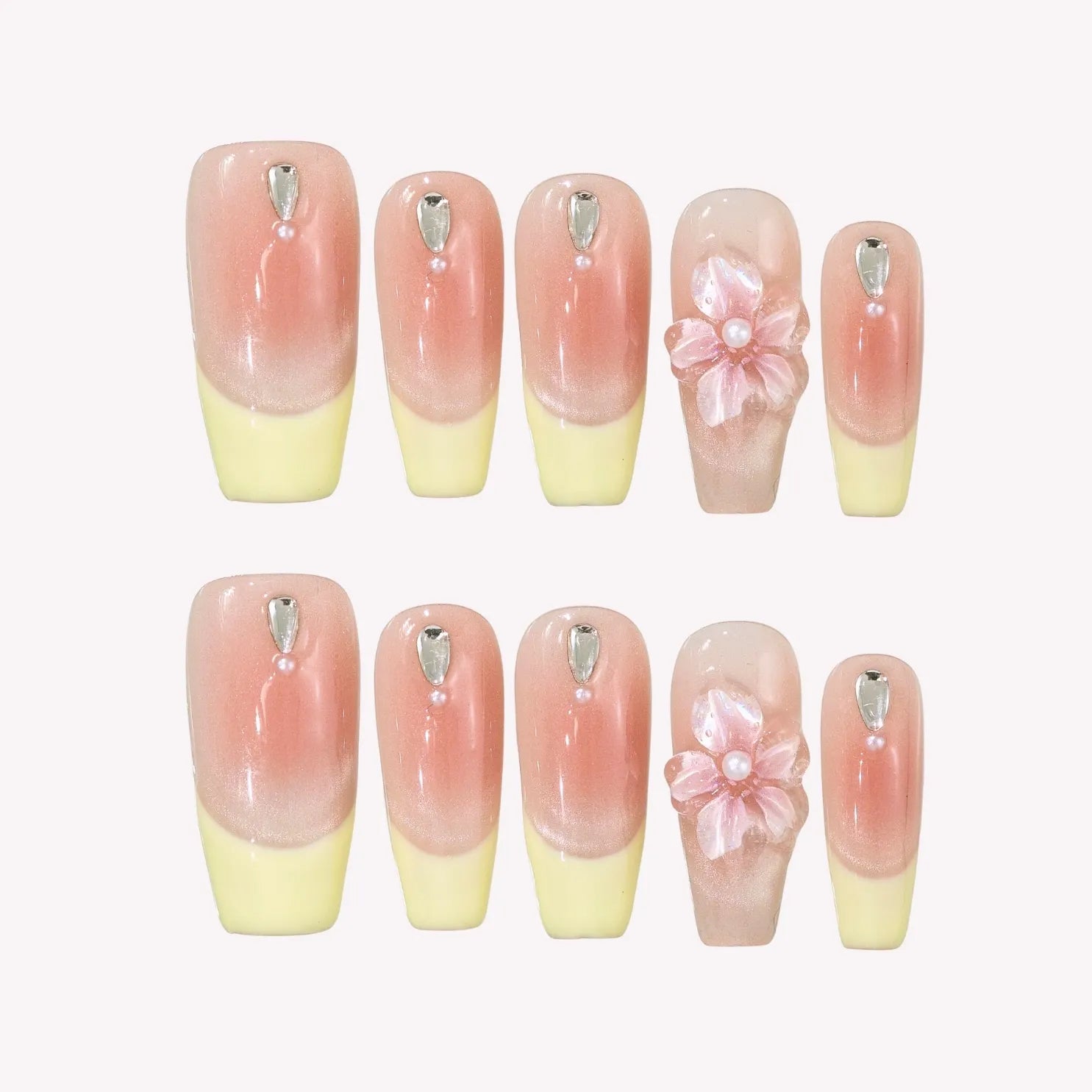 Jasmine's Whisper Press-On Nails