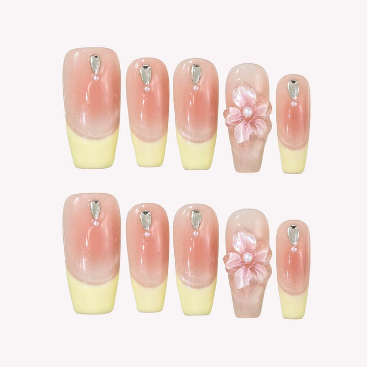 Jasmine's Whisper Press-On Nails