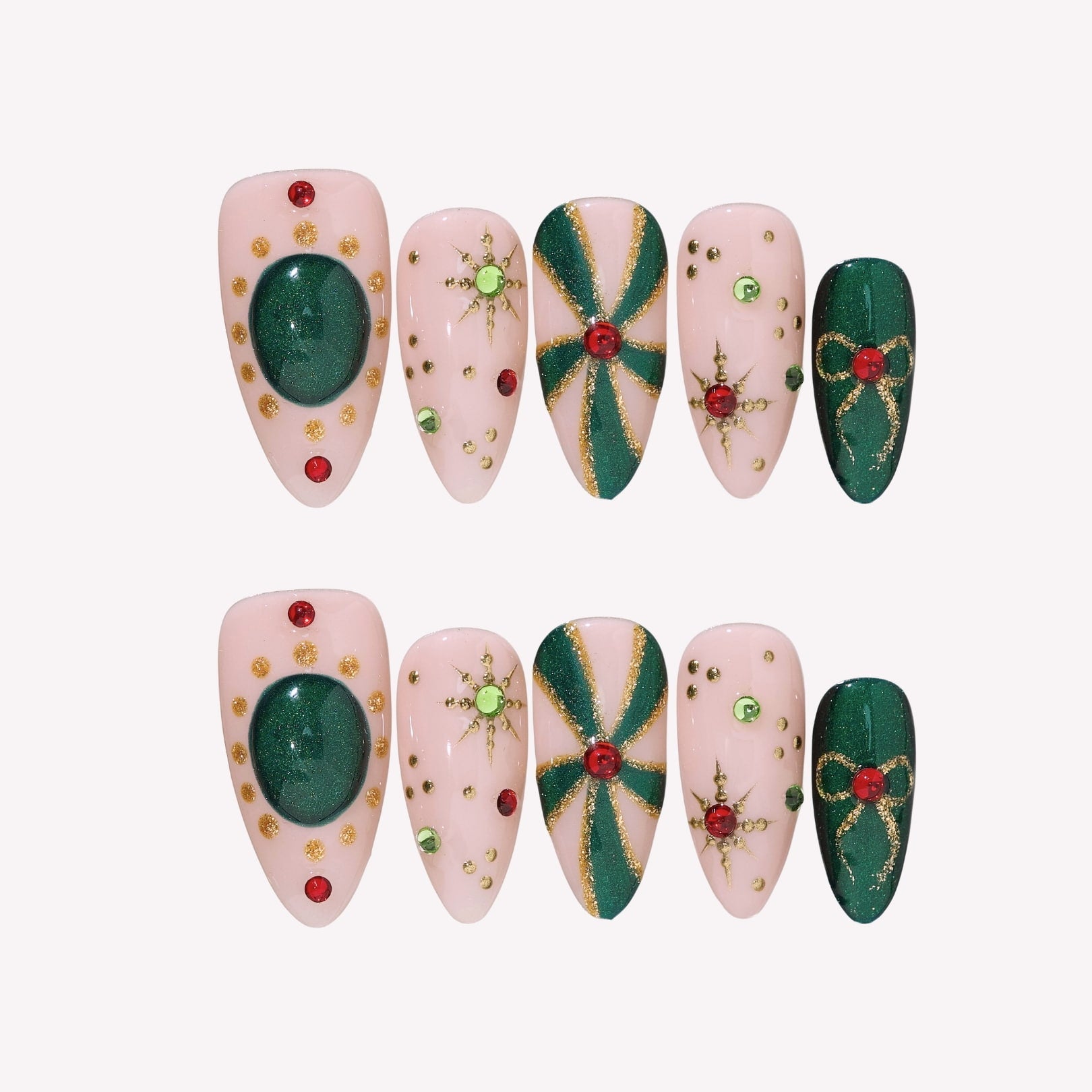 Jewels Of Light Press-On Nails