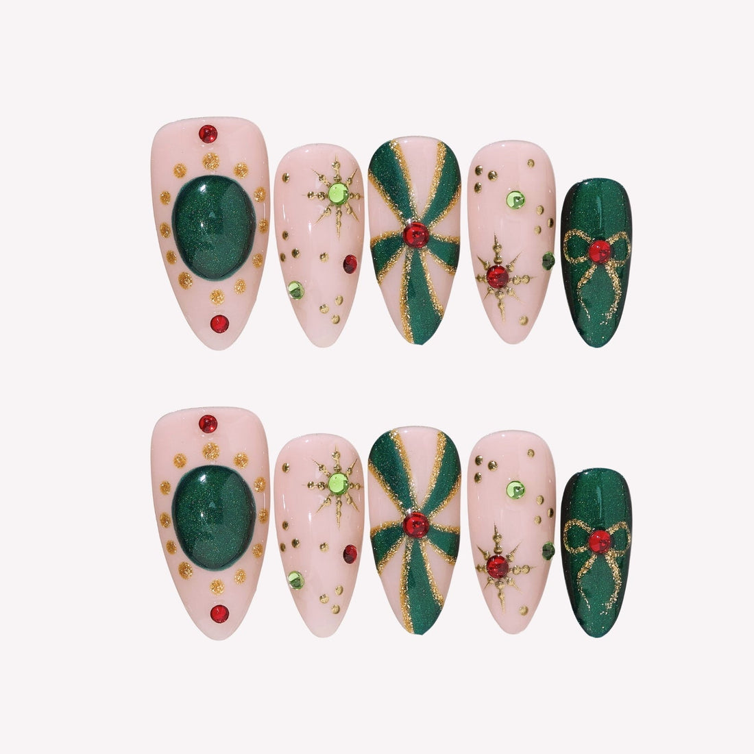 Jewels Of Light Press-On Nails