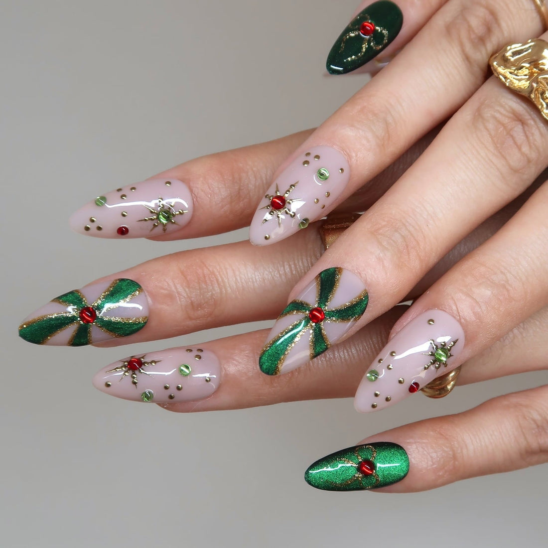 Jewels Of Light Press-On Nails