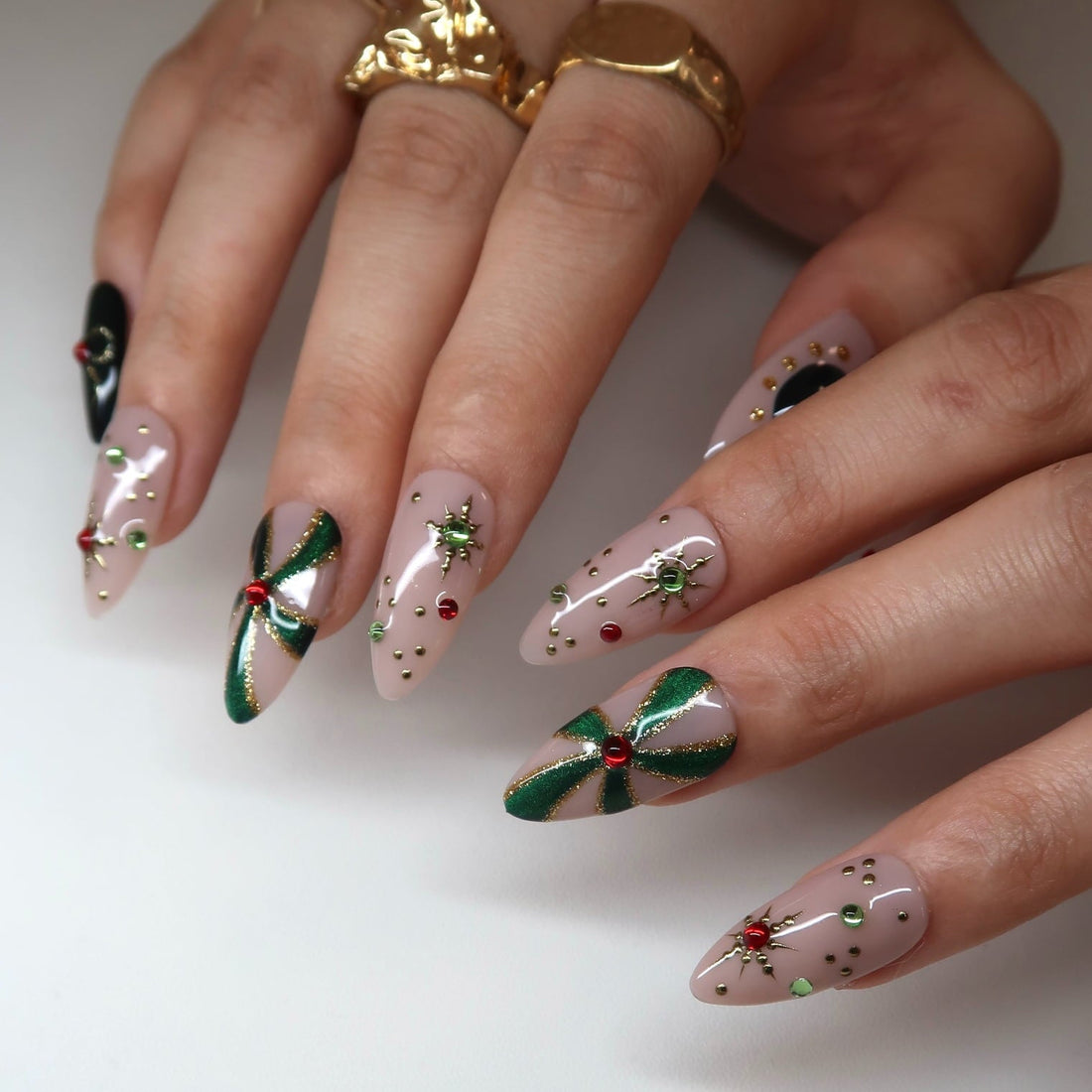 Jewels Of Light Press-On Nails