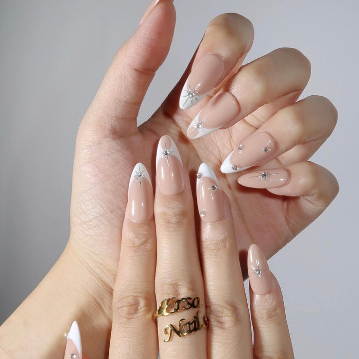 Make a Wish – Almond Press On Nails