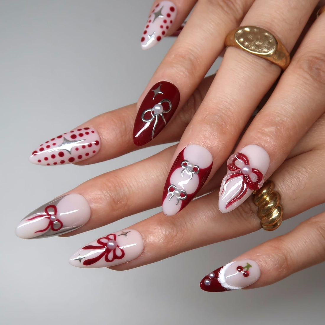 Miss Cherry Press-On Nails