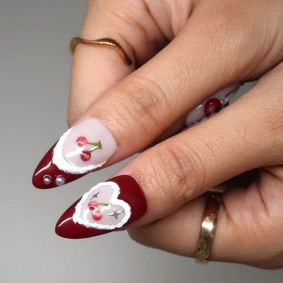 Miss Cherry Press-On Nails