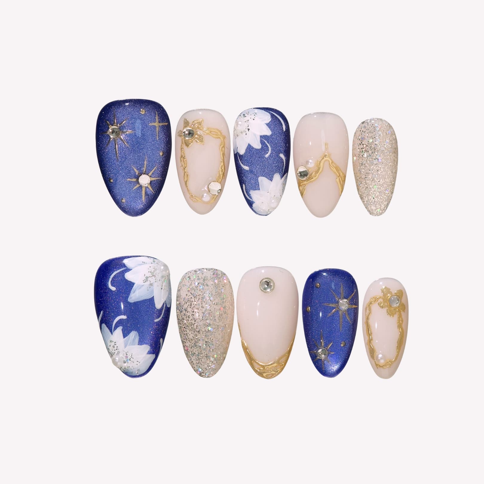 Moonlit Night Press-On Nails