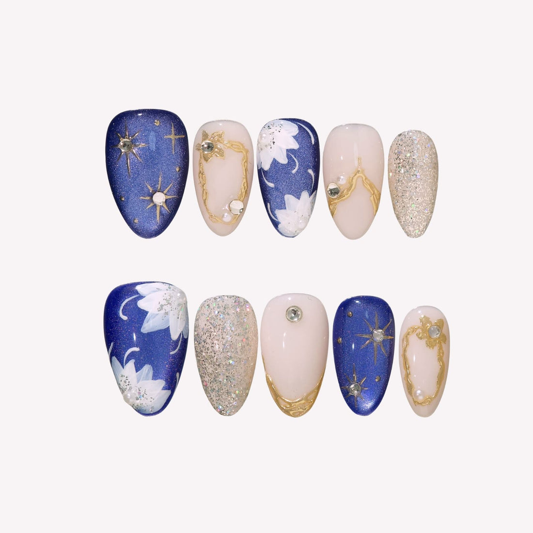 Moonlit Night Press-On Nails