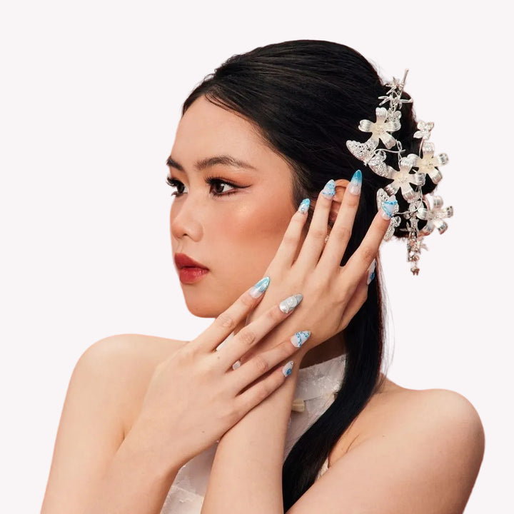 Mystic Siren – Almond Press On Nails