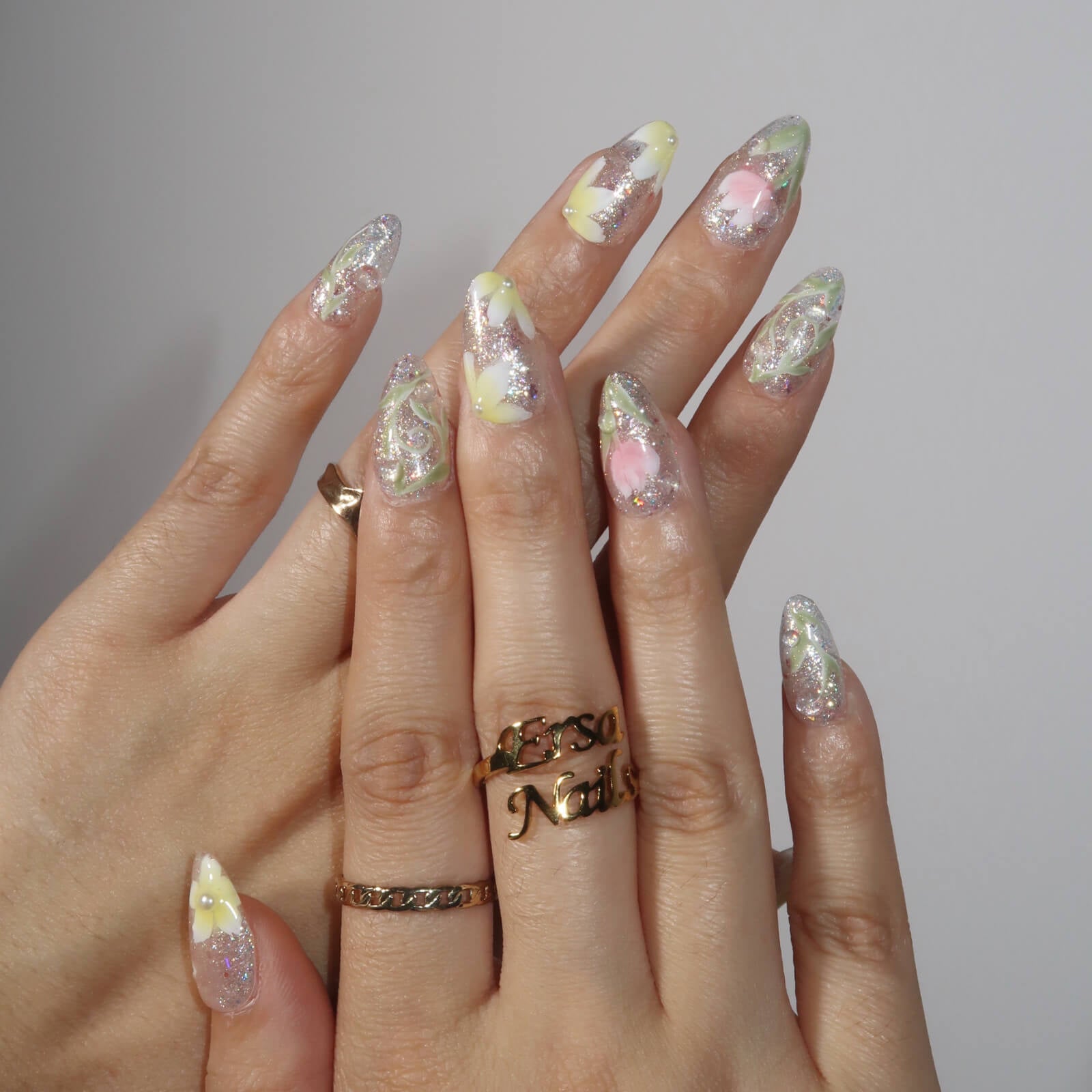 New Season Almond Press On Nails – Reusable Salon Quality Nail Set