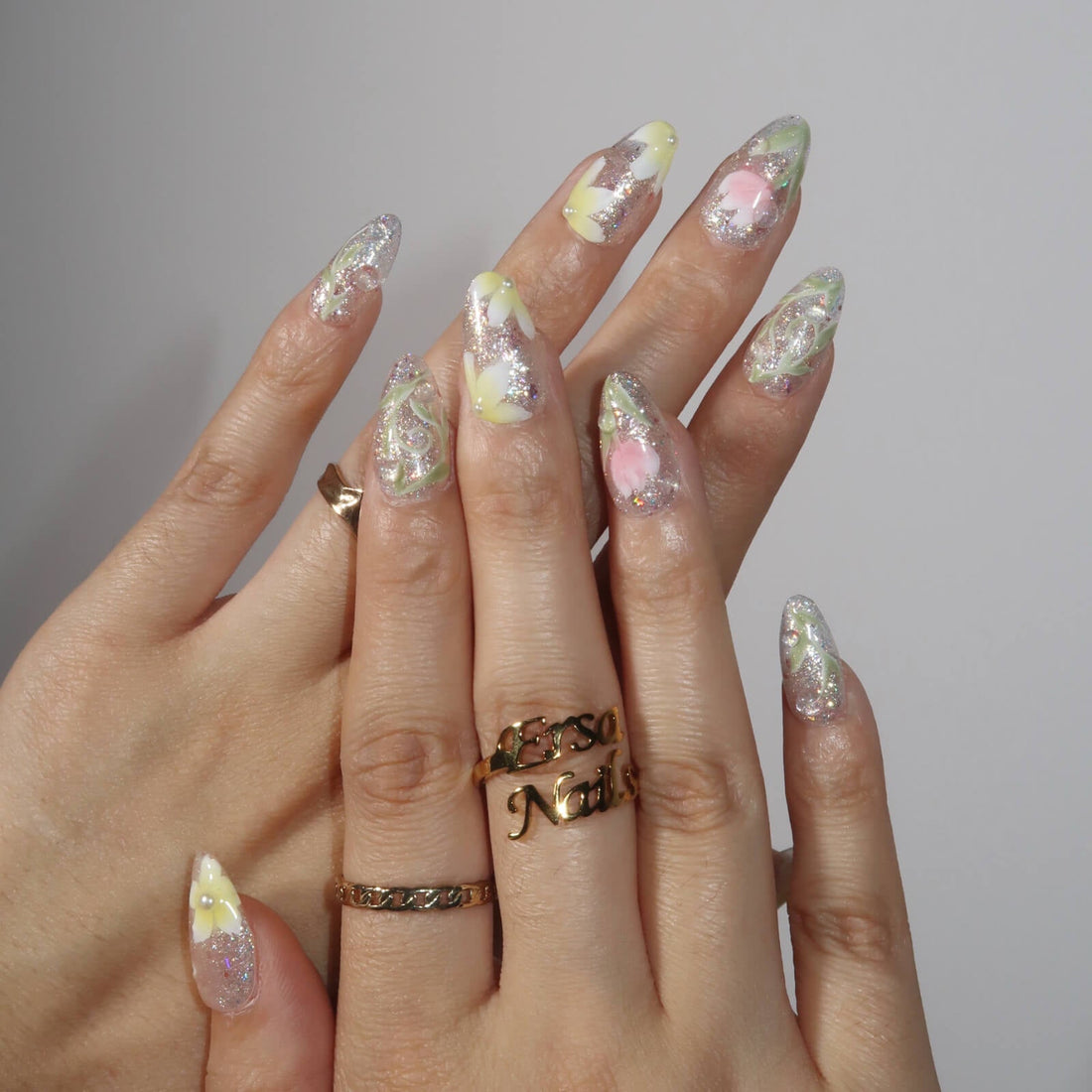 New Season Almond Press On Nails – Reusable Salon Quality Nail Set