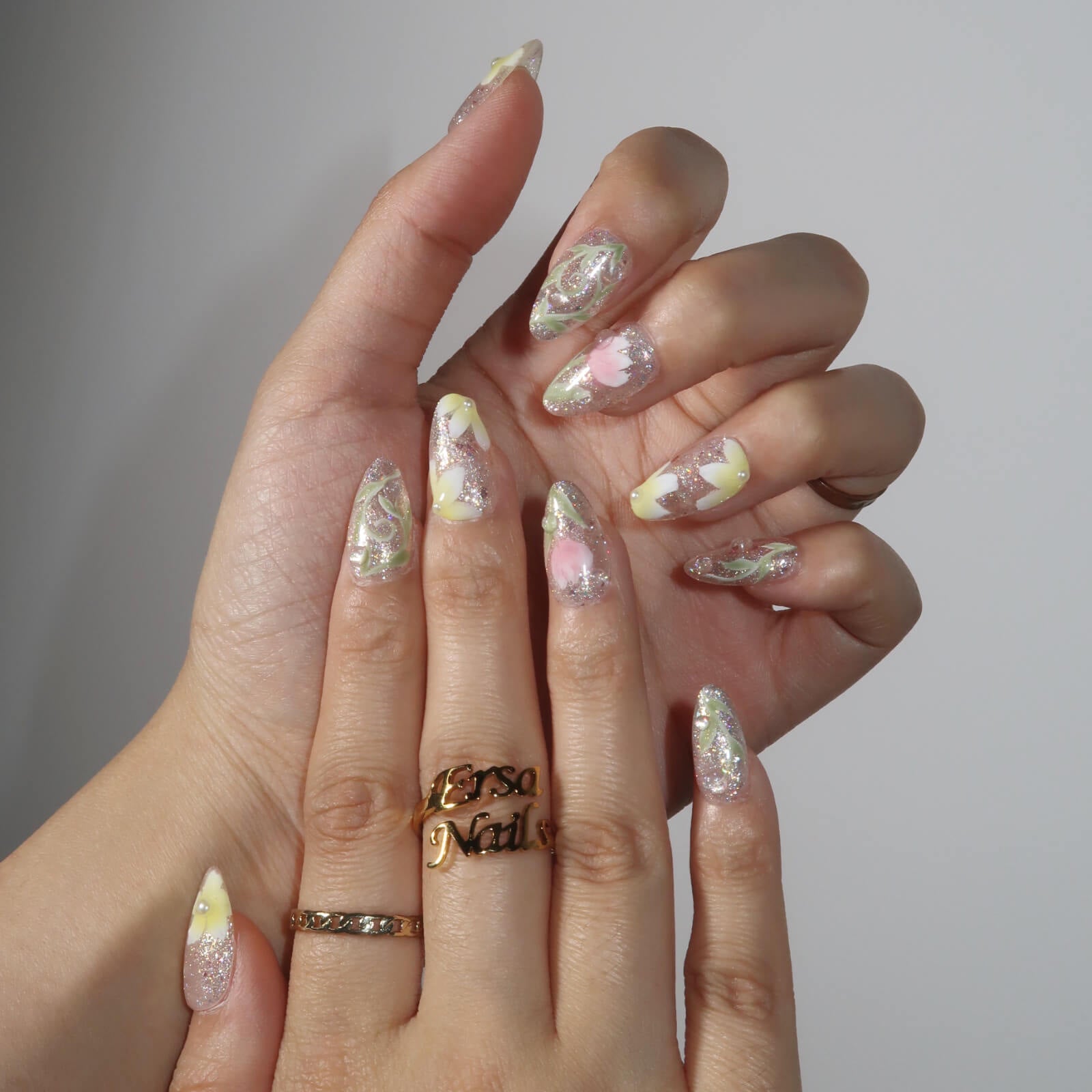 New Season Almond Press On Nails – Reusable Salon Quality Nail Set