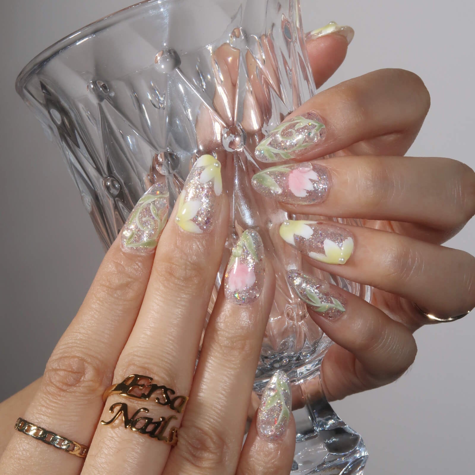 New Season Almond Press On Nails – Reusable Salon Quality Nail Set