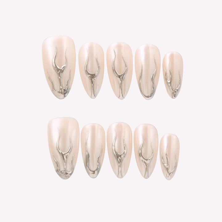 Next Level – Almond Press On Nails