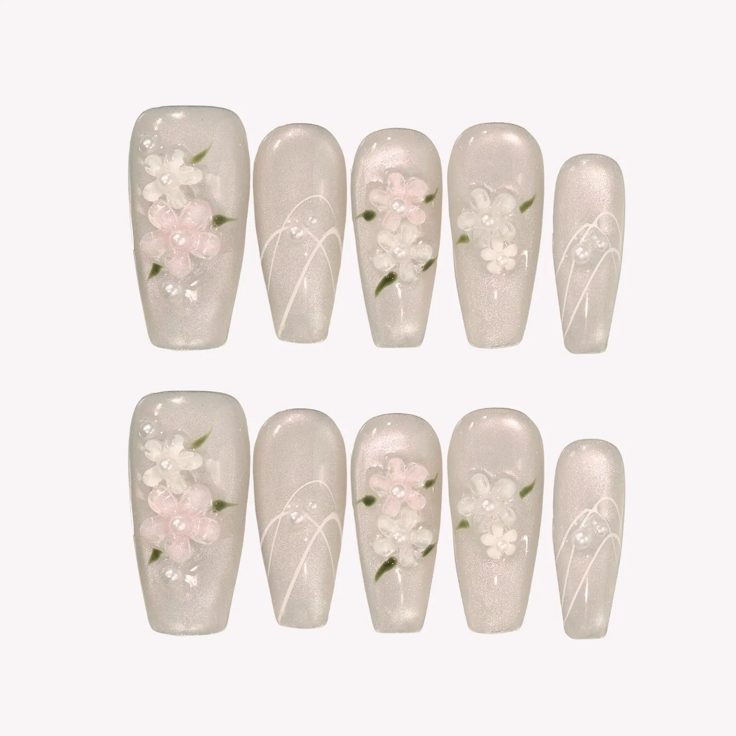 Petals Press-On Nails