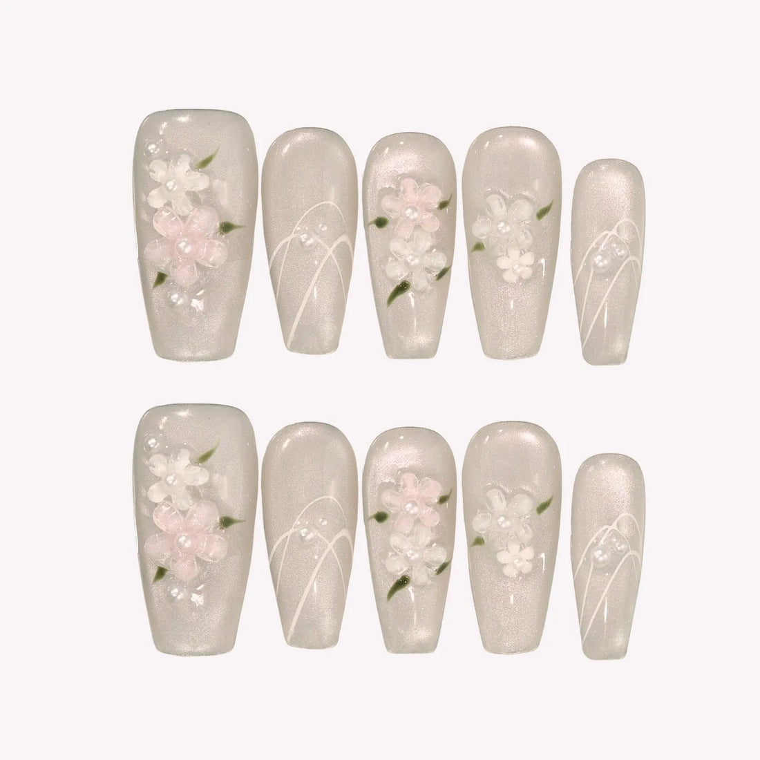 Petals Press-On Nails