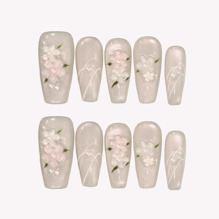 Petals Press-On Nails