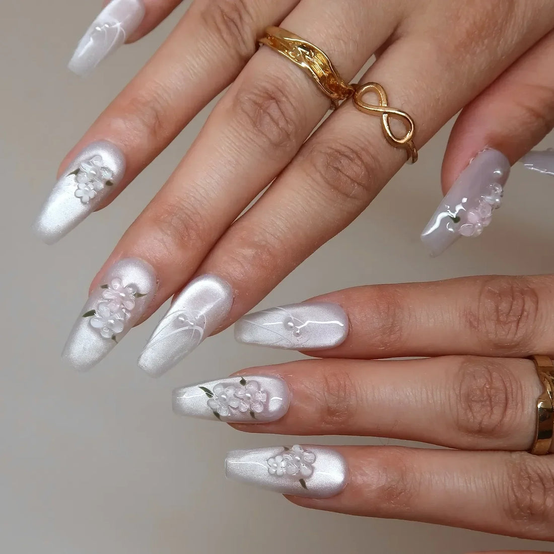 Petals Press-On Nails