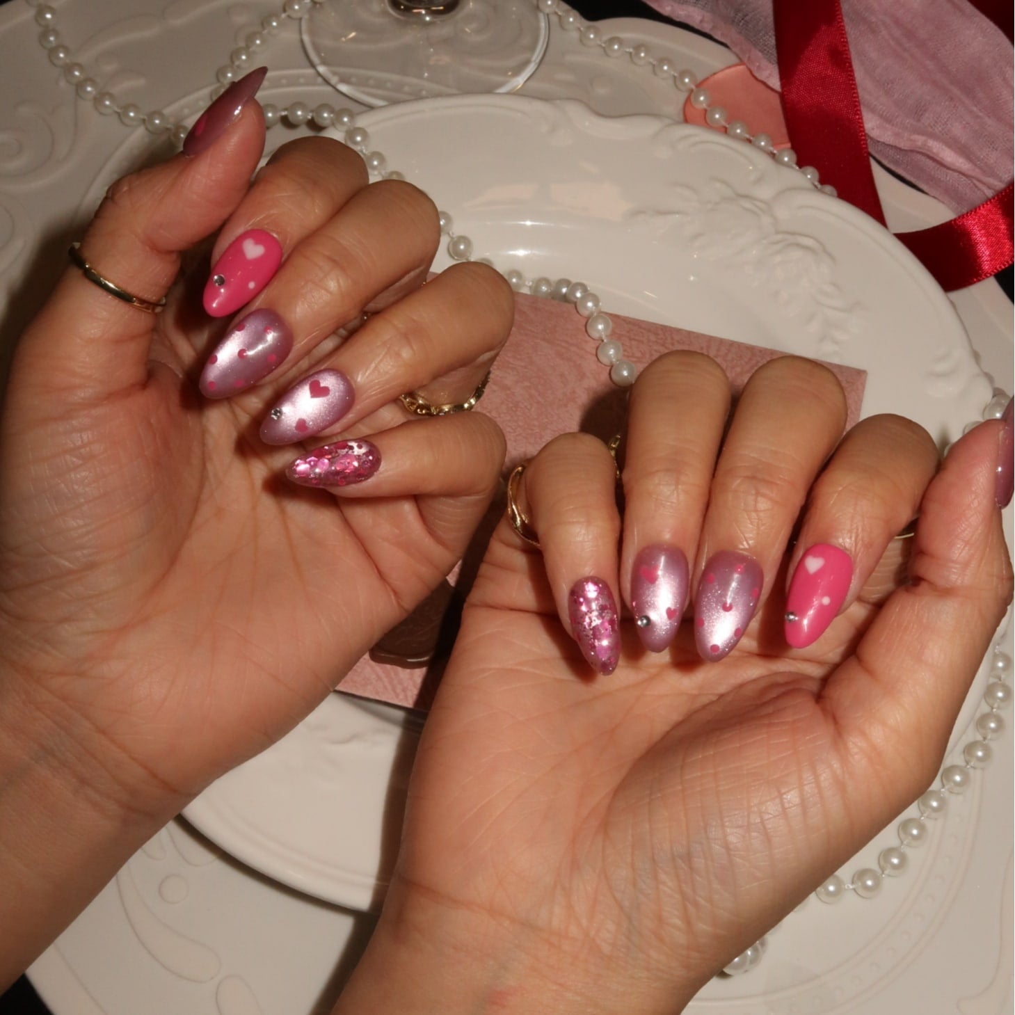 Precious Love Press-On Nails