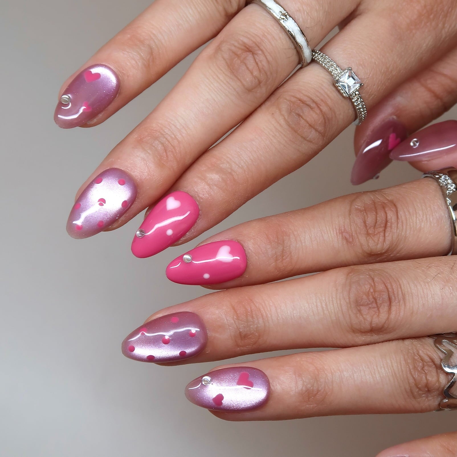 Precious Love Press-On Nails