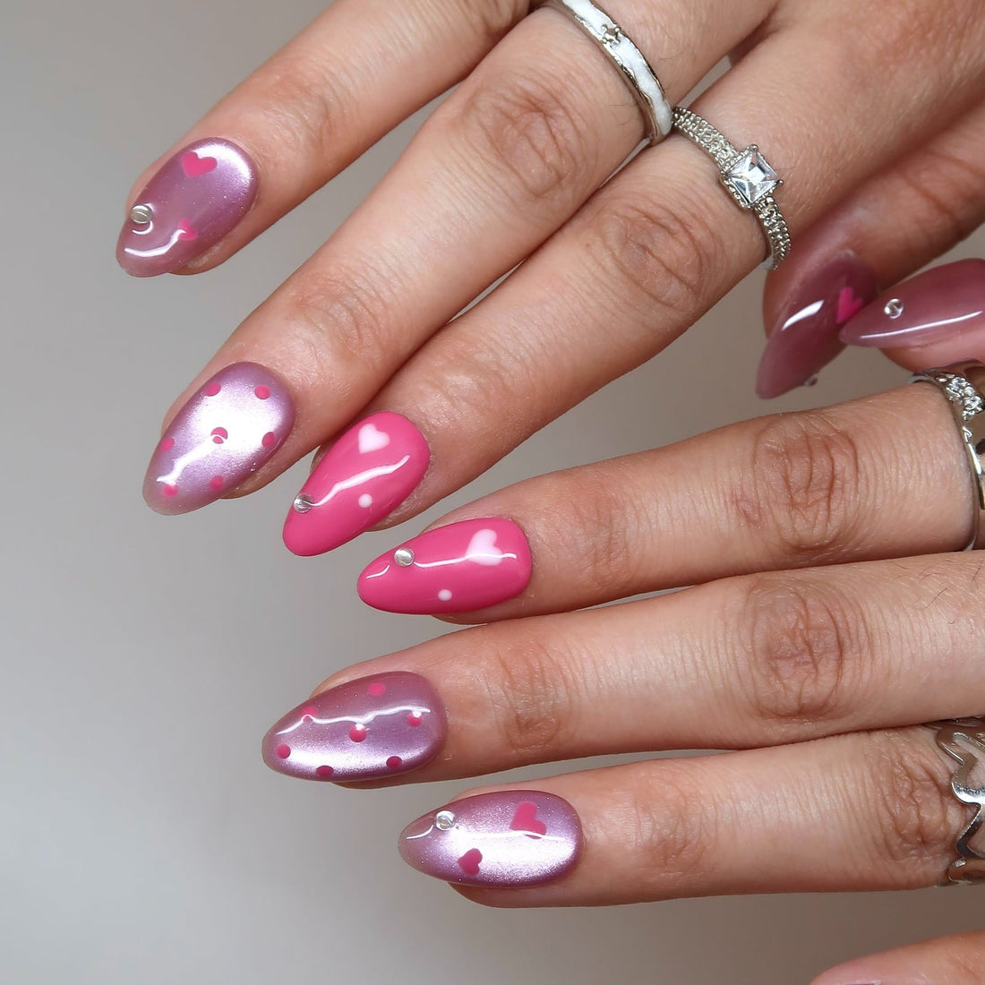 Precious Love Press-On Nails